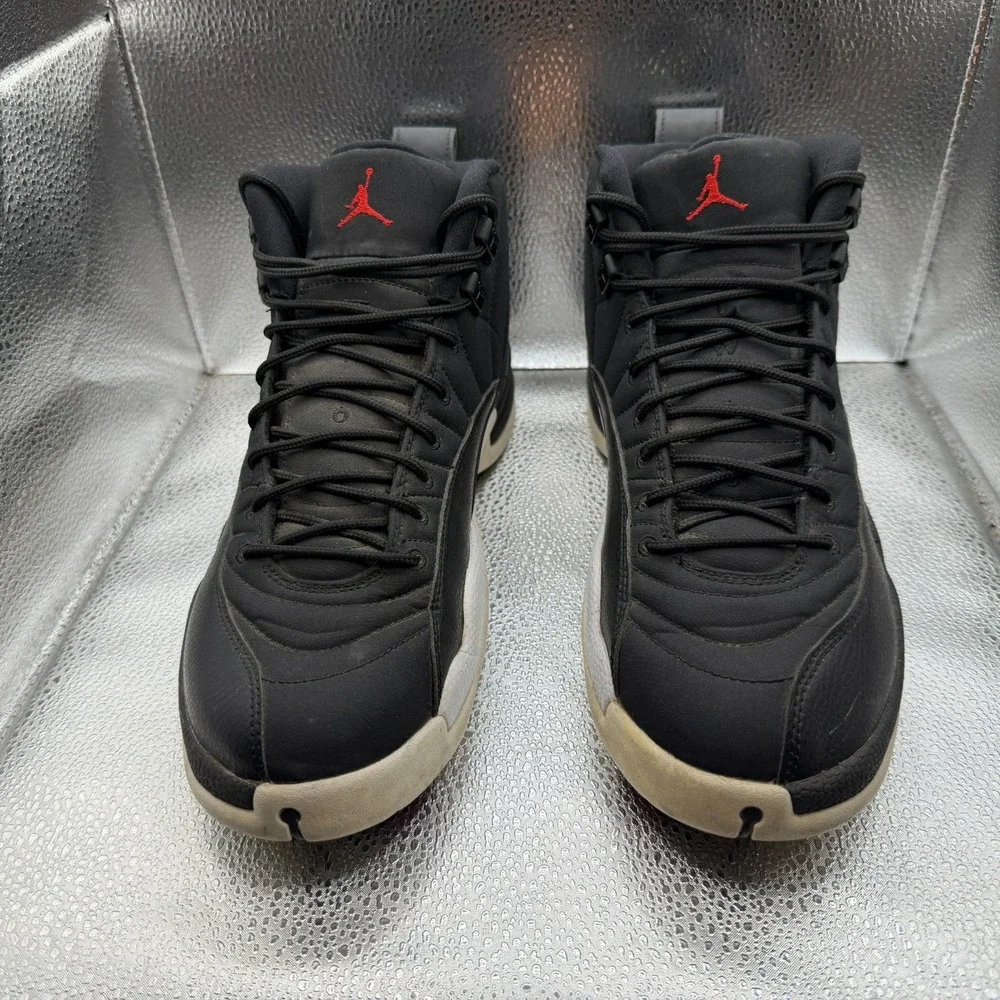 Size 10 Air Jordan 12 Retro Winter Winterized Black Mens Sneakers 130690-004‎